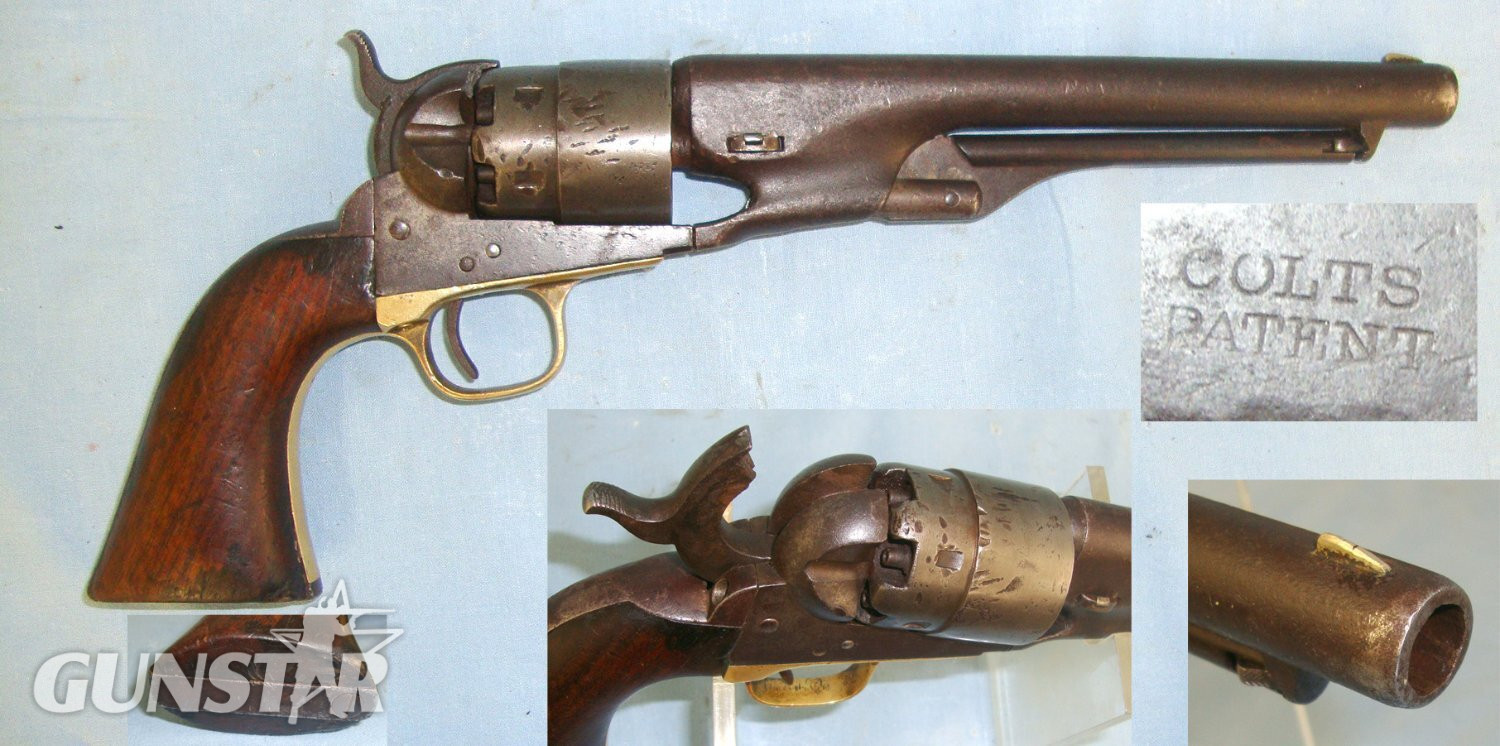 Colt Cap & Ball Percussion Revolver .44 Revolver in 