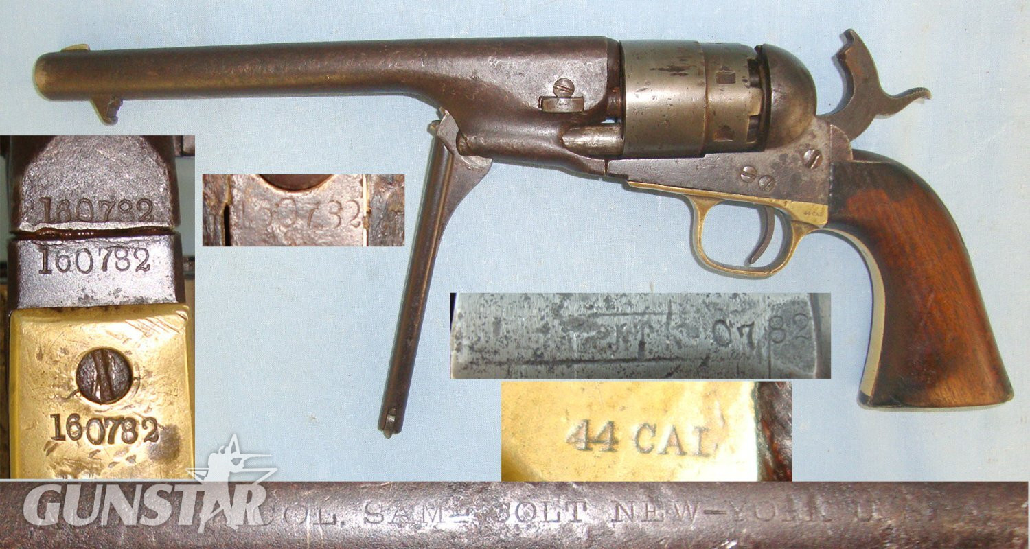 Colt Cap & Ball Percussion Revolver .44 Revolver
