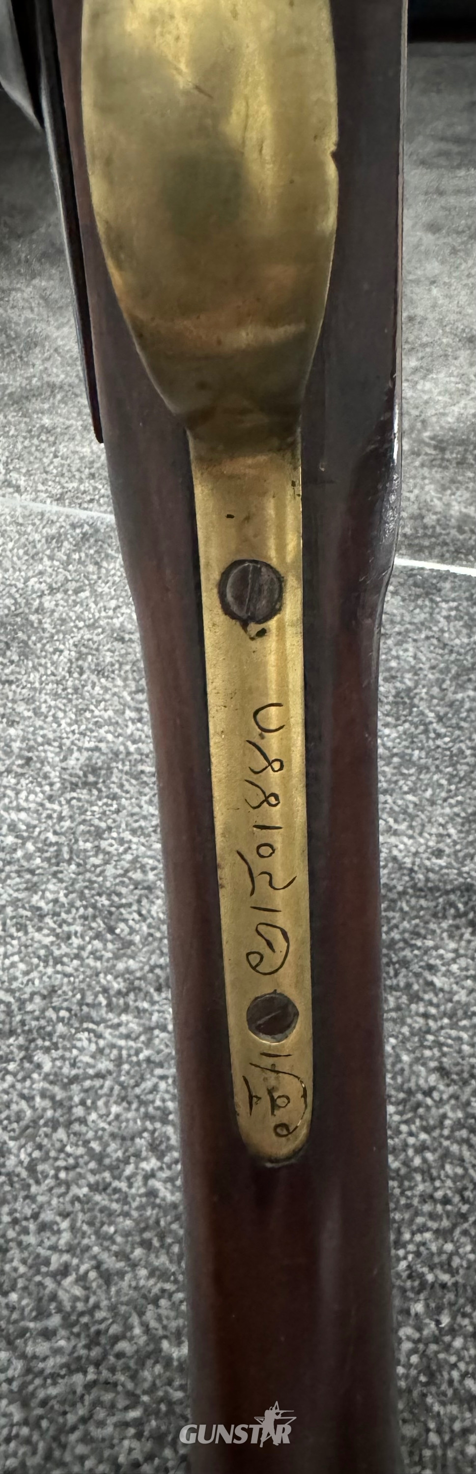 East India Company (EIC) Indian pattern brown Bess musket  Muzzleloader .75 Cal Muzzleloader Rifle 
