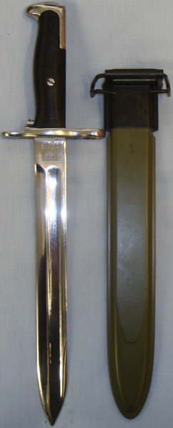  *U.S. ‘M1 Garand’ Bayonet and Scabbard. BAYO 731. Bayonet