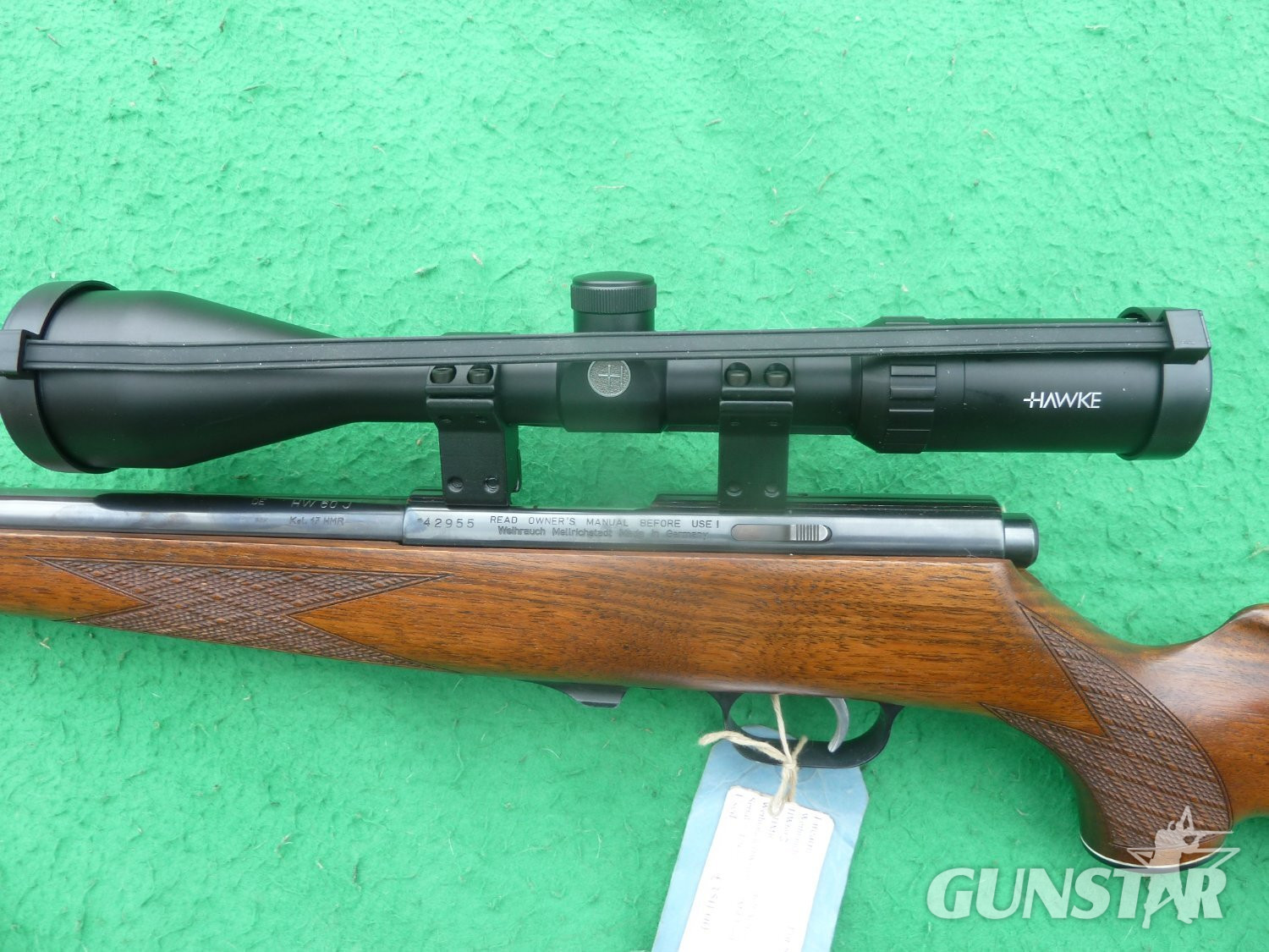 Weihrauch HW60 J Bolt Action .17 Rifle