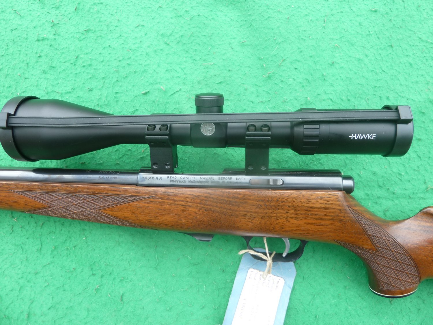  Weihrauch HW60 J Bolt Action .17 Rifle