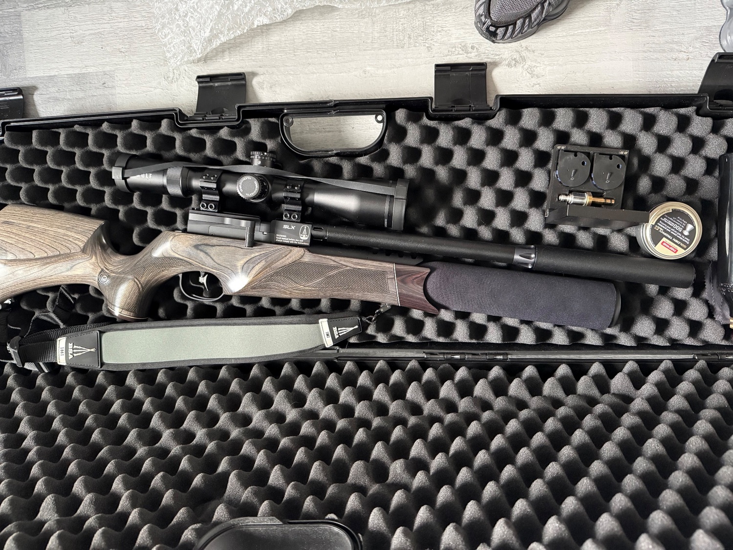 BSA R12 slx super carbine black pepper .177