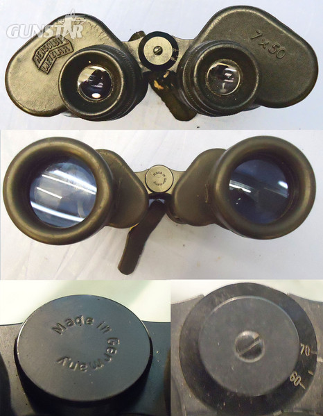 Hensoldt Wetzlar Diagon, 7x50, Rubber Armoured Marine Binoculars. - OPT 795 Hensoldt Wetzlar Diagon, 7x50, Rubber Armoured Marine Binoculars. - OPT 795 Sight & Optic