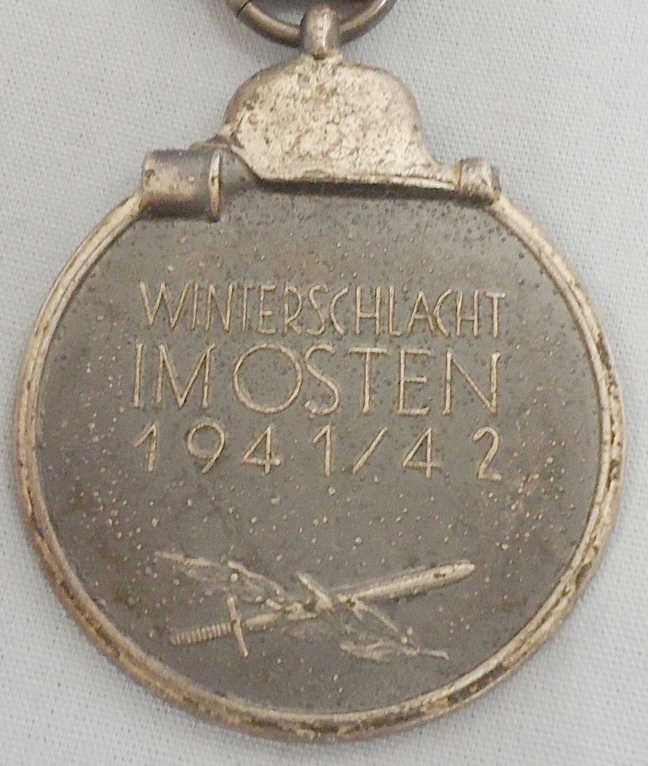  WWII German Winter Battle in the East 1941–42 Medal (Eastern Medal) and Ribbon with Certificate to a SS-Sturman Thobias Klinke Dated 1942. N 180. WWII German Winter Battle in the East 1941–42 Medal (Eastern Medal) and Ribbon with Certificate to a SS-Sturman Thobias Klinke Dated 1942. N 180. Antique & Militaria