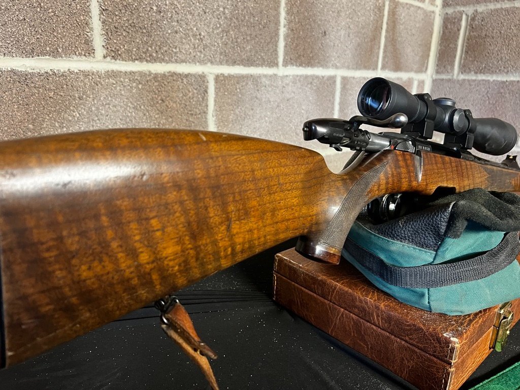 Steyr Mannlicher model l Bolt Action .243 Rifle - {CATEGORY} in 