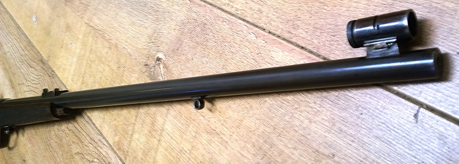 {CATEGORY} - W.W. Greener take down Lever Action .22 RF Rifle in 