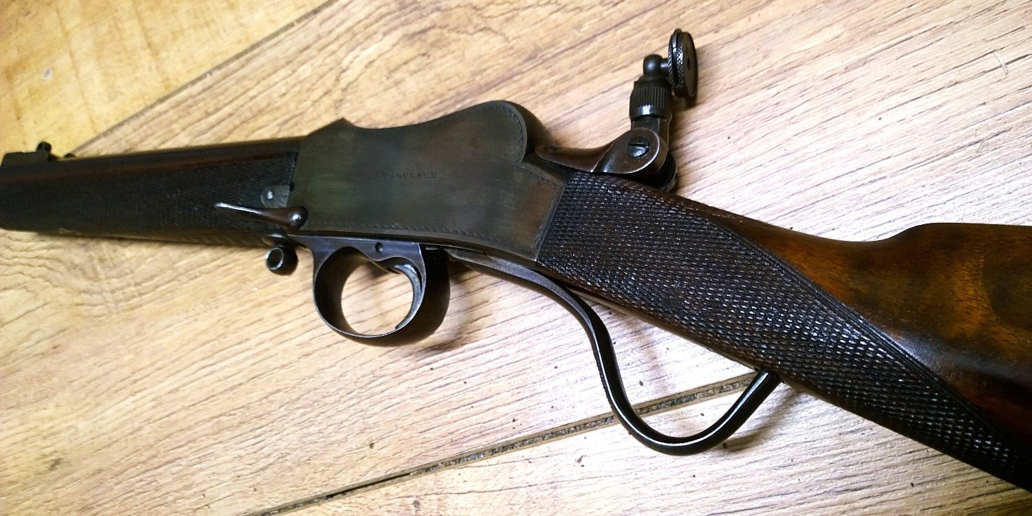  W.W. Greener take down Lever Action .22 RF Rifle