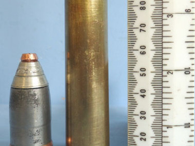 INERT DEACTIVATED. Soviet, Rare, Prewar, 1939 Dated 20mm (20x99R) ShVAK TYPE OZ  INERT DEACTIVATED. Soviet, Rare, Prewar, 1939 Dated 20mm (20x99R) ShVAK TYPE OZ  Antique & Militaria