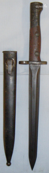 Matching Numbers* Belgian ‘F.N. Model 1949’ Knife Bayonet and Scabbard. BAYO 796. Bayonet in 
