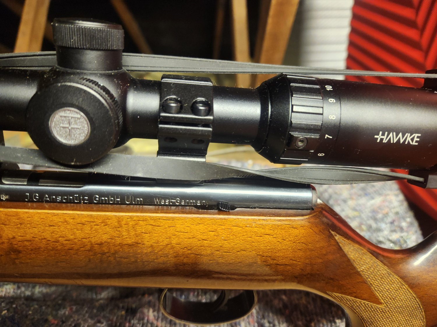 J.G. Anschütz Anschuitz Bolt Action .22 RF Rifle