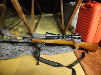 J.G. Anschütz Anschuitz Bolt Action .22 RF Rifle