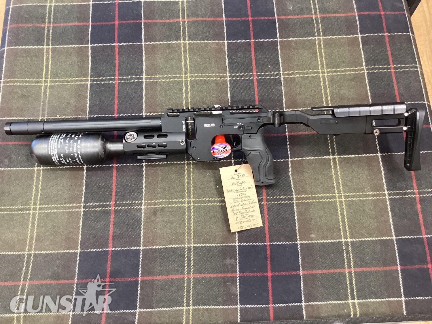 {CATEGORY} - Airmaks Arms KATRAN-B Compact .177 in 