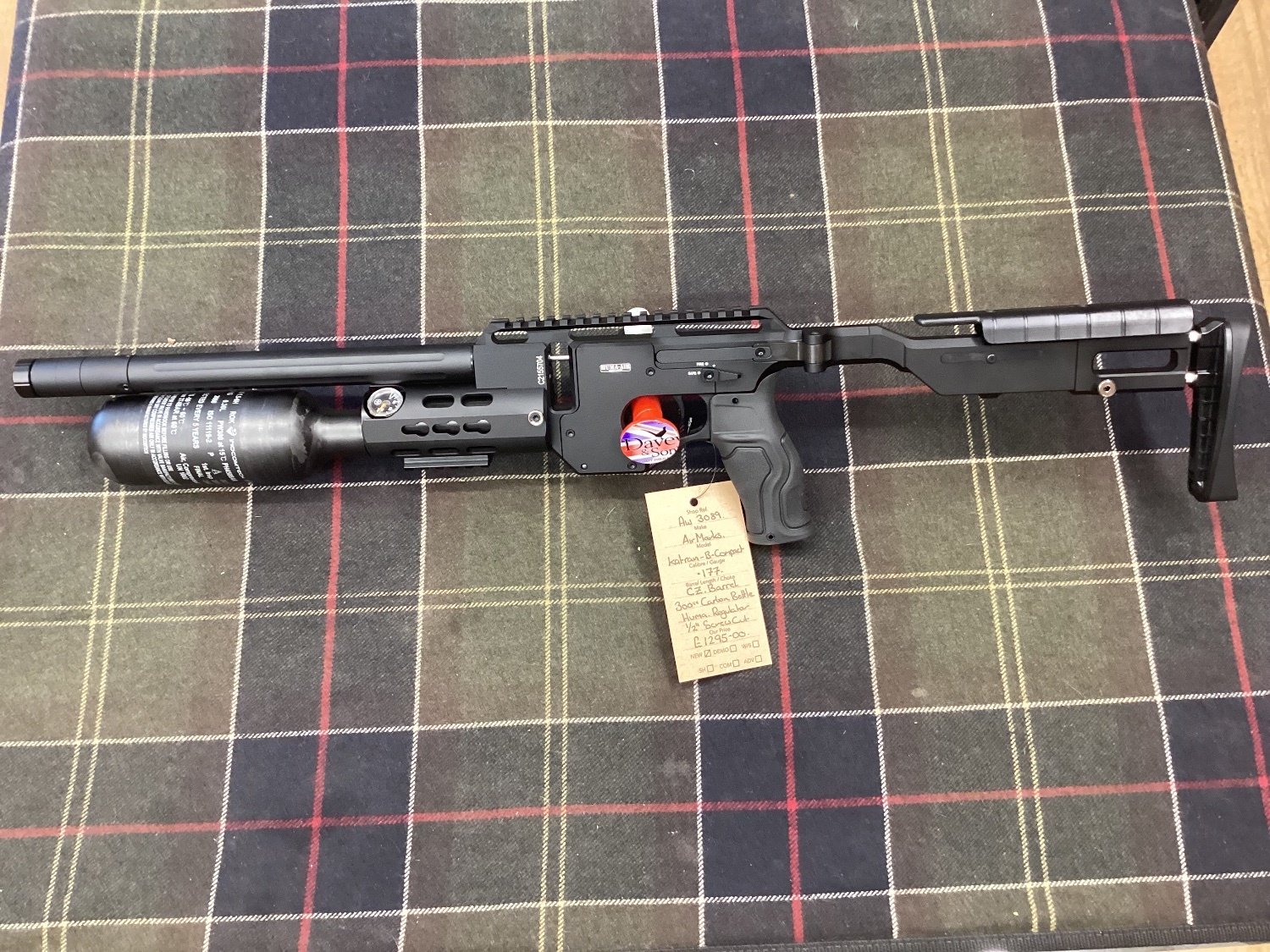 {CATEGORY} - Airmaks Arms KATRAN-B Compact .177 in 