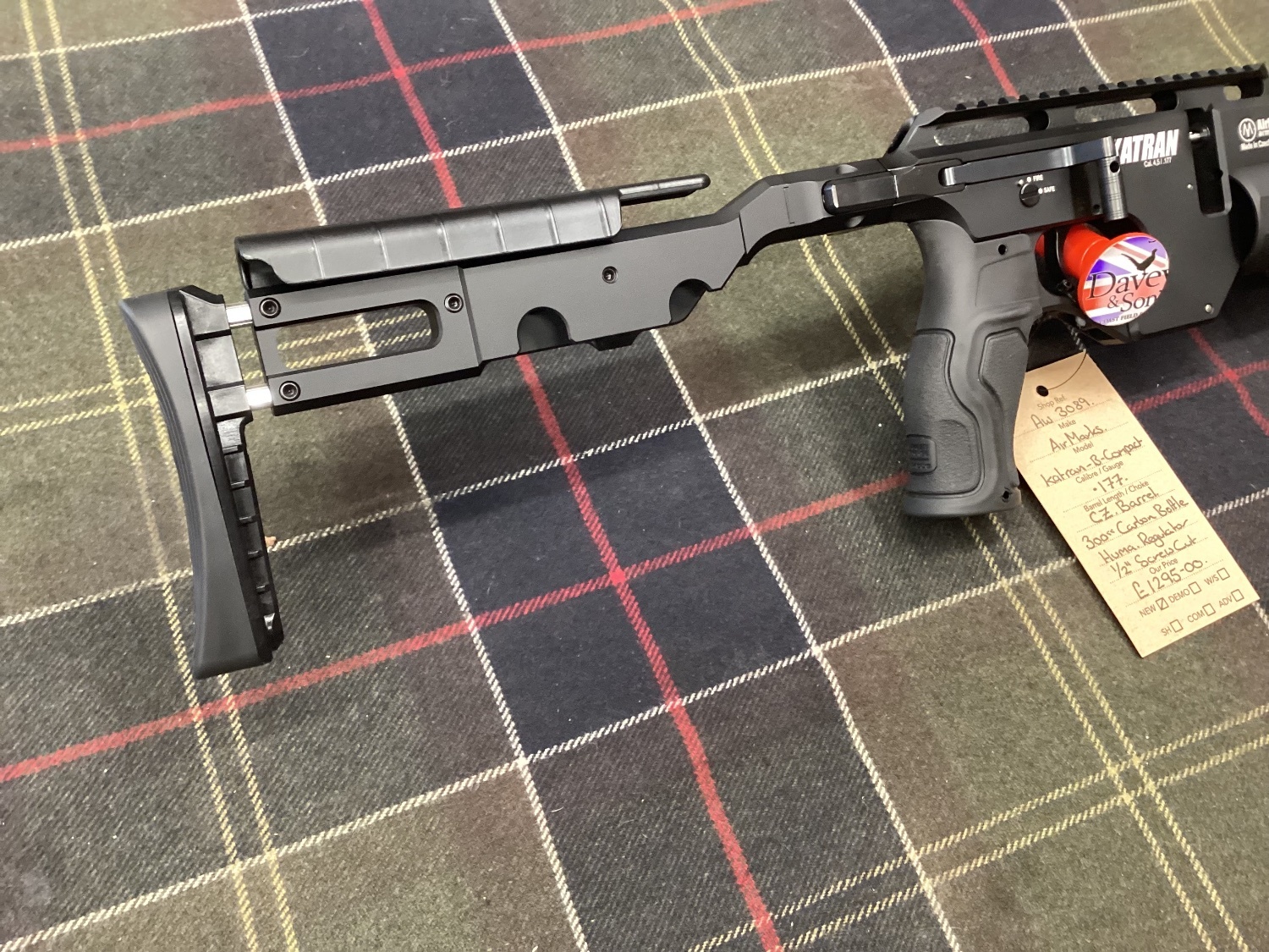 {CATEGORY} - Airmaks Arms KATRAN-B Compact .177