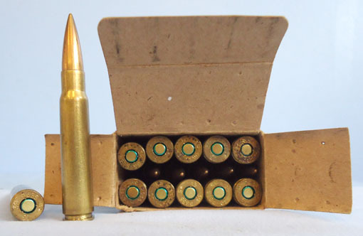 Inert Unfired WW2 Original 1939 Dated German 15 Round "Patronen s.S.", 198gr Ser Inert Unfired WW2 Original 1939 Dated German 15 Round "Patronen s.S.", 198gr Ser Antique & Militaria
