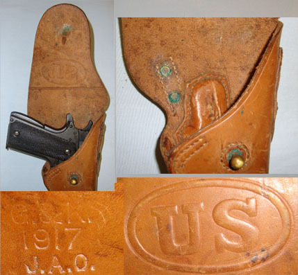  Colt U.S. Army G&K (Graton & Knight) Holster For .45 Calibre Colt 1911 & 1911A1 Semi  Care & Storage