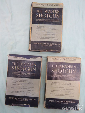 The Modern Shotgun In 3 Volumes By Major Sir Gerald Burrard The Modern Shotgun In 3 Volumes By Major Sir Gerald Burrard Other Accessory in 