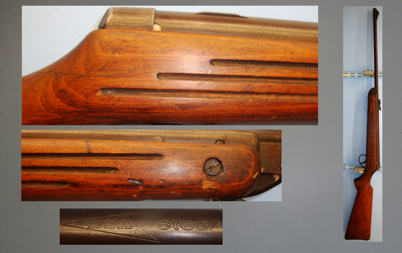 BSA Early Model* 1959-1962 B.S.A Mk 1 Meteor .22 Calibre Break Action Air Rifle \\\'T\\\' Prefix Serial Number. AI 713. .22