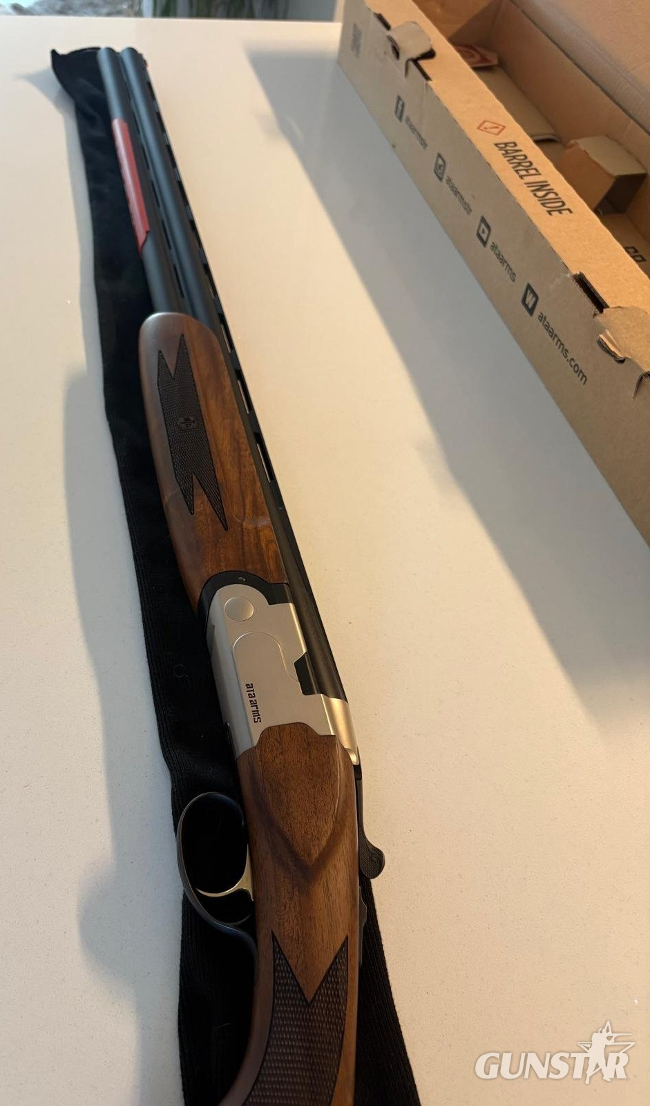 ATA Arms SP Nickel Sporter Over and Under 12 Bore/gauge in 