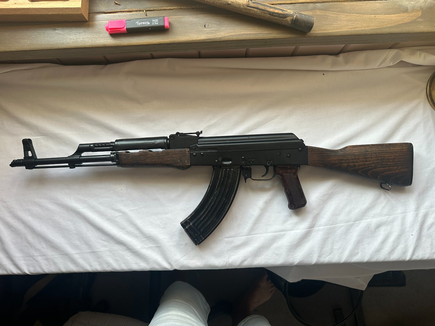 Gulf War 1991 (Op GRANBY) 'Bring Back'— Hungarian AK-Pattern Rifle AK Semi-Auto 7.62x39mm Rifle 