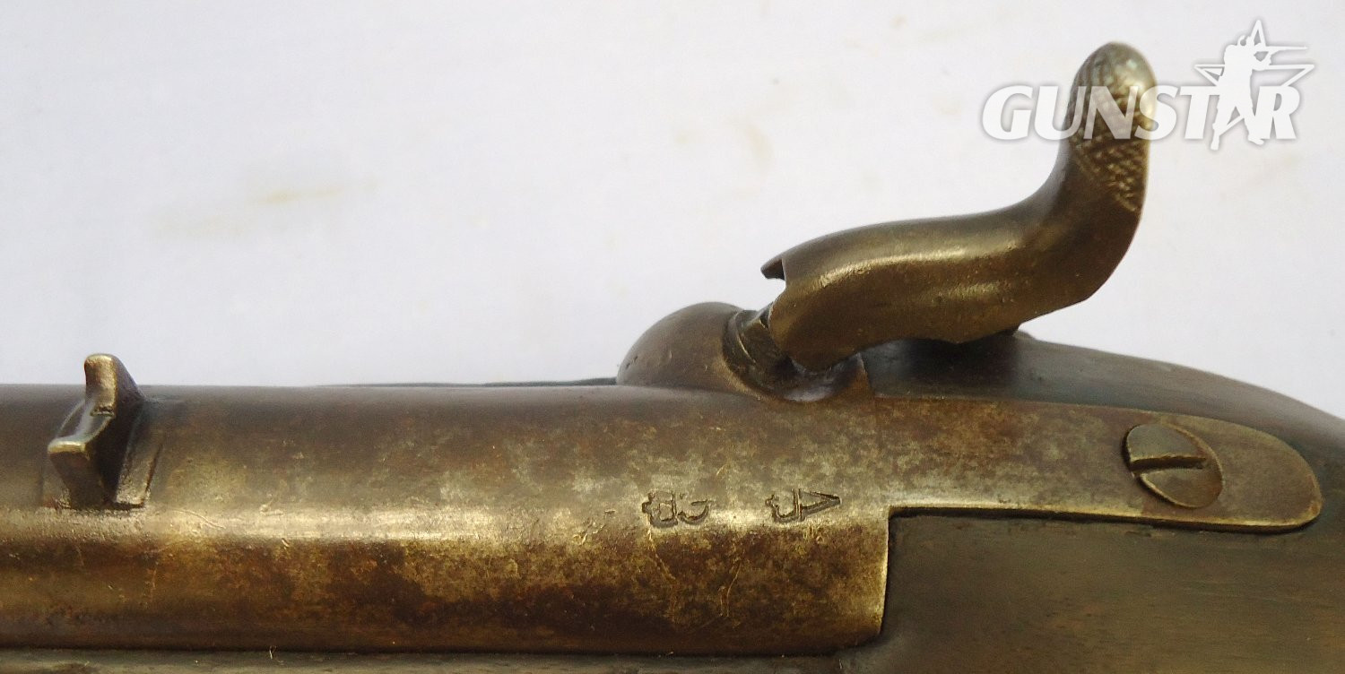East India Company (EIC) British East India Company Pattern F Percussion .750 Musket Calibre Muzzle Loading Percussion Infantry Musket. Sn - 21393:12 Muzzleloader .75 Cal Muzzleloader Rifle 