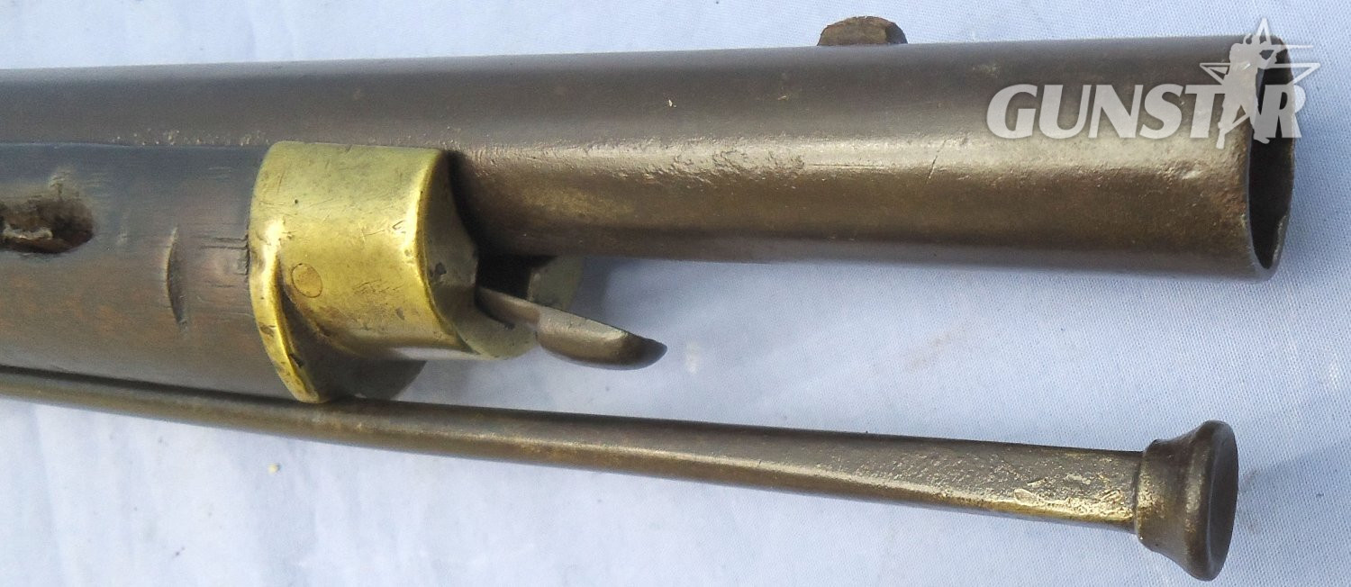 {CATEGORY} - East India Company (EIC) British East India Company Pattern F Percussion .750 Musket Calibre Muzzle Loading Percussion Infantry Musket. Sn - 21393:12 Muzzleloader .75 Cal Muzzleloader Rifle in 