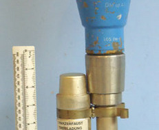 INERT DEACTIVATED. German DRILL Panzerfaust 44mm DM2 Ausfuhrung 1 Lanze 44 ‘Lanz INERT DEACTIVATED. German DRILL Panzerfaust 44mm DM2 Ausfuhrung 1 Lanze 44 ‘Lanz Antique & Militaria