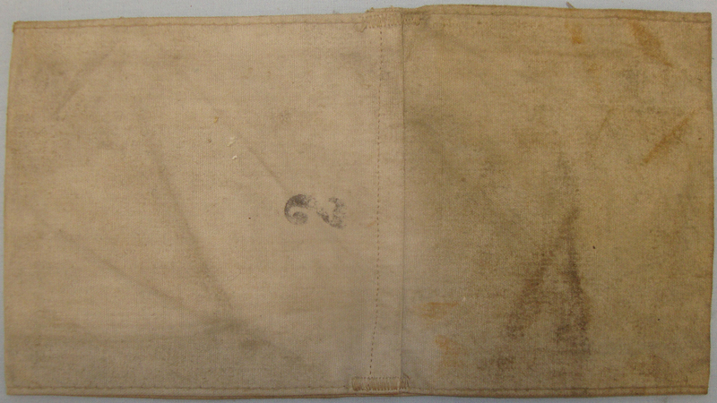*A Rare Printed ‘S.A.’ Medical Personnel ‘Osteinsatz’ Armband. N 83. *A Rare Printed ‘S.A.’ Medical Personnel ‘Osteinsatz’ Armband. N 83. Clothing