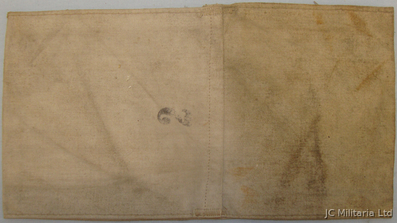 *A Rare Printed ‘S.A.’ Medical Personnel ‘Osteinsatz’ Armband. N 83. *A Rare Printed ‘S.A.’ Medical Personnel ‘Osteinsatz’ Armband. N 83. Clothing