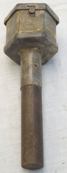  INERT DEACTIVATED. Rare WW1 Russian Orlov \'Stick\' Grenade. - O 1662 INERT DEACTIVATED. Rare WW1 Russian Orlov \'Stick\' Grenade. - O 1662  Other Ammunition