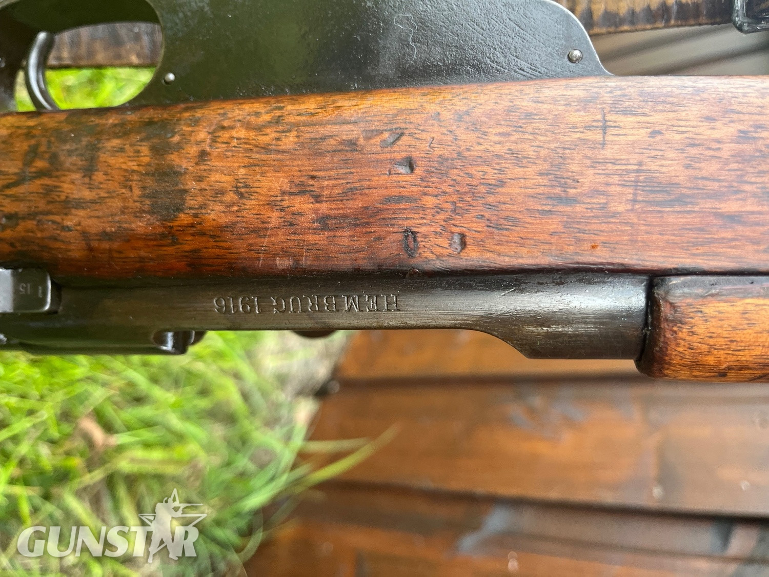 Hemburg Arsenal  Model 1893 Bolt Action 6.5 mm Rifle