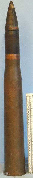 DEACTIVATED INERT WW2 1943 Dated British 6pr 7cwt (57x441R) Armour Piercing Capp DEACTIVATED INERT WW2 1943 Dated British 6pr 7cwt (57x441R) Armour Piercing Capp Antique & Militaria in 
