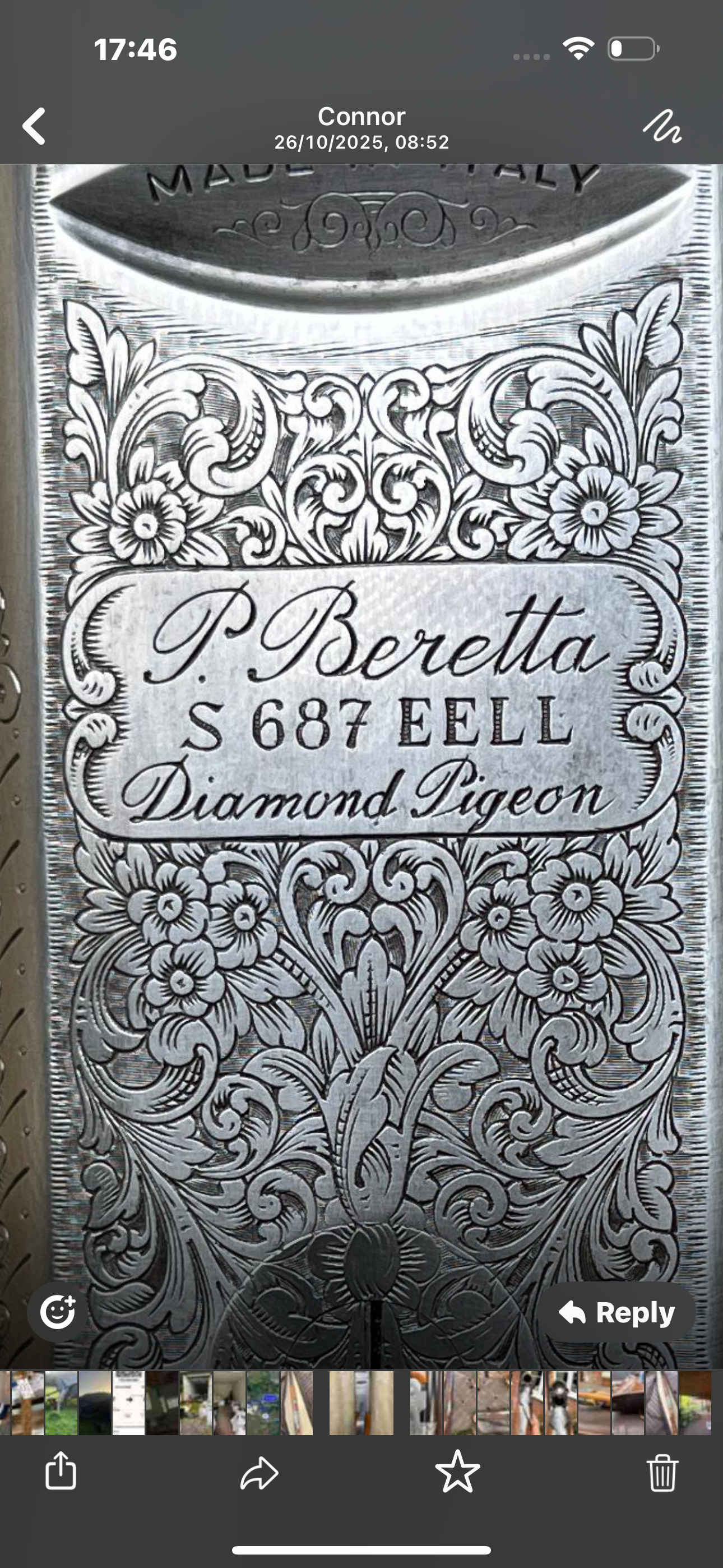 Beretta 687 EELL Over and Under 12 Bore/gauge