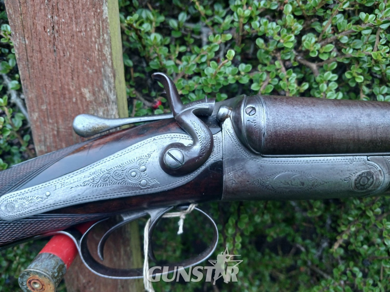 Isaac Hollis & Sons hammer Side By Side 12 Bore/gauge