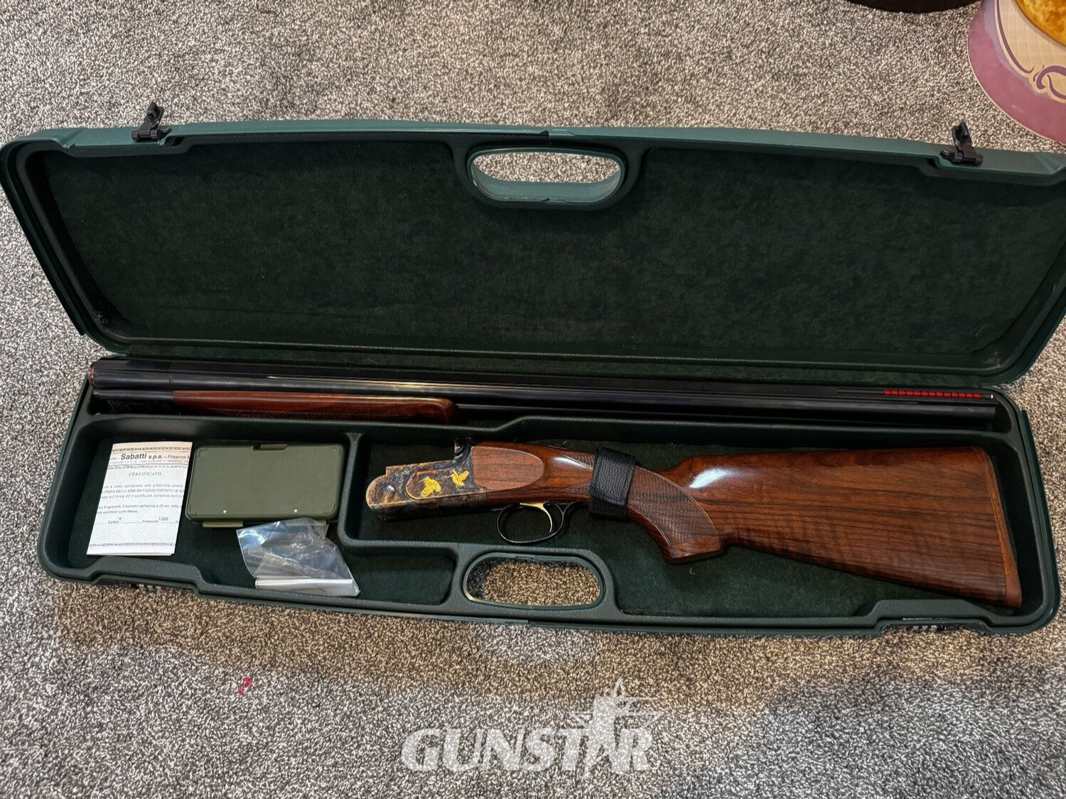 FIAS – Fabbrica Italiana Armi Sabatti (Italy) Jaguar Over and Under 12 Bore/gauge - {CATEGORY} in 