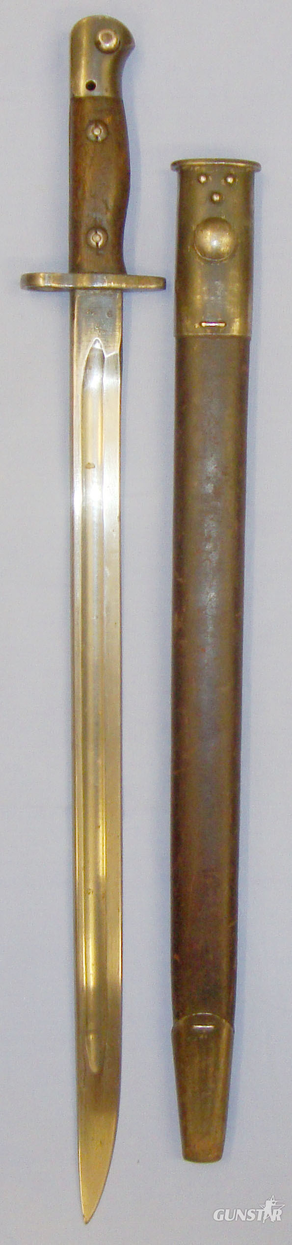 WWII Dated Australian 1907 Pattern Bayonet and No1 Scabbard. BAYO 354. Bayonet in 