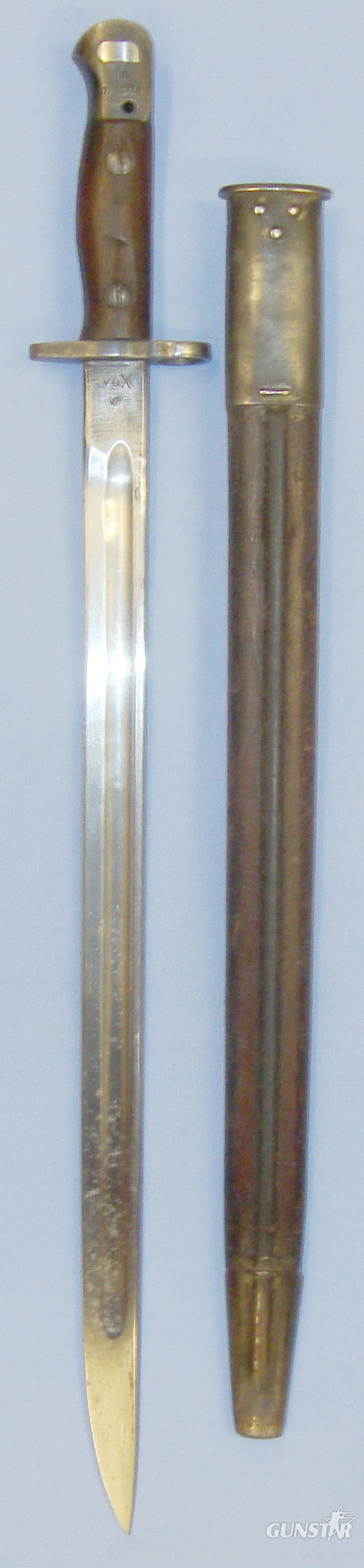  WWII Dated Australian 1907 Pattern Bayonet and No1 Scabbard. BAYO 354. Bayonet