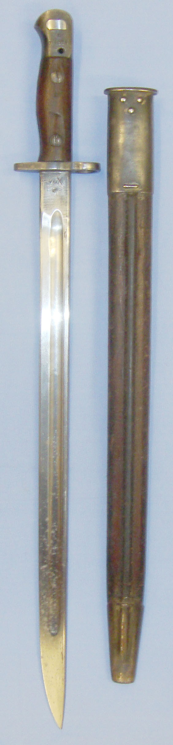  WWII Dated Australian 1907 Pattern Bayonet and No1 Scabbard. BAYO 354. Bayonet