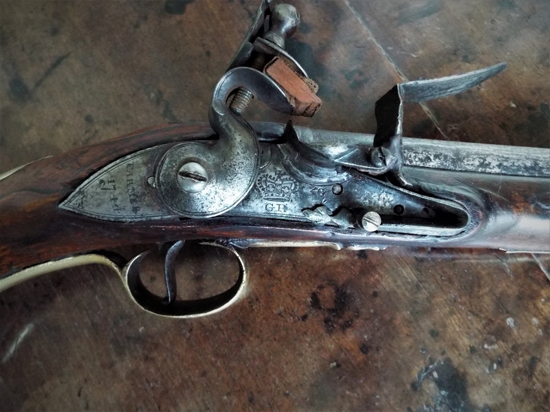 G. Farmer 1744 Farmer Flintlock Heavy Dragoon Pistol .60 Cal Muzzleloader Muzzleloader