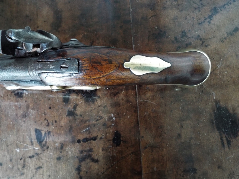 G. Farmer 1744 Farmer Flintlock Heavy Dragoon Pistol .60 Cal Muzzleloader Muzzleloader - {CATEGORY} in 