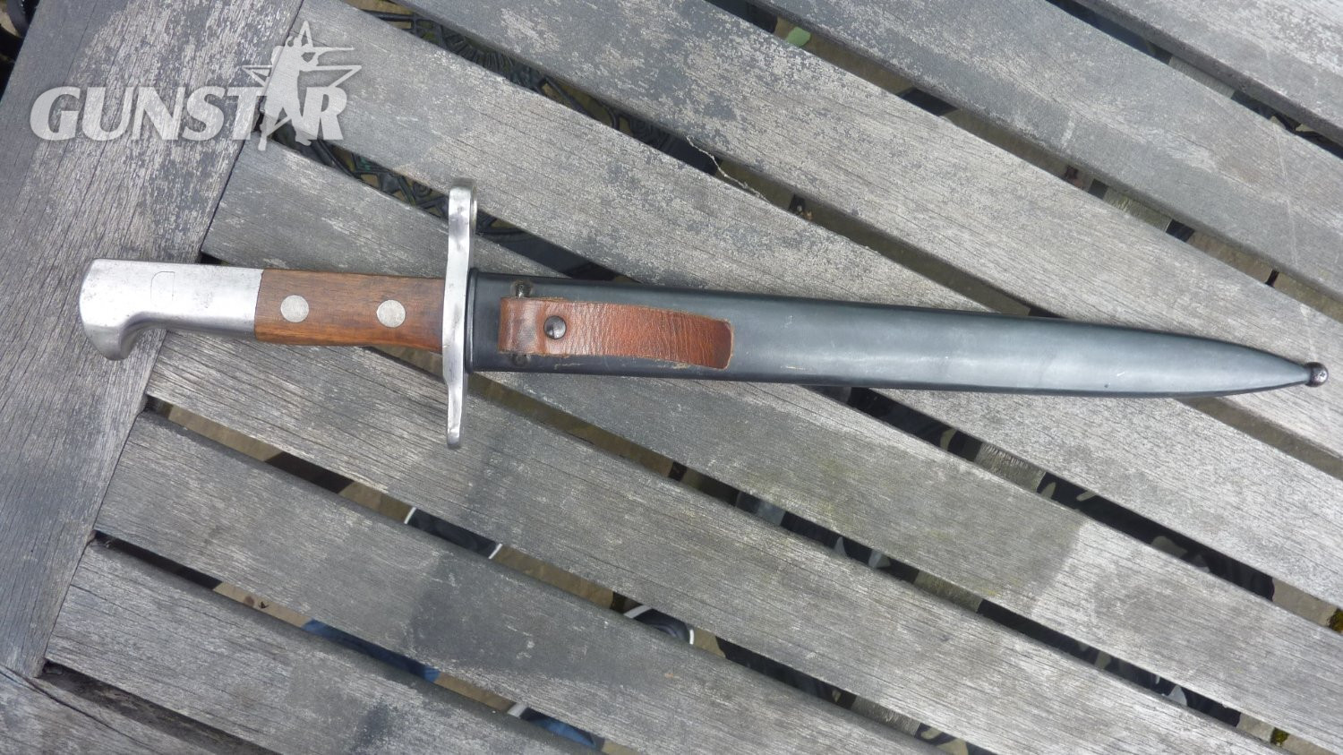 Swiss 1918 - for k11 and k13 rifles - Bayonet in 