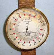 RARE, Early WW1 British F.E. Becker & Co London Royal Flying Corps Pilot’s Wrist Altimeter with Original Wrist Strap. Sn 16302. RARE, Early WW1 British F.E. Becker & Co London Royal Flying Corps Pilot’s Wrist Altimeter with Original Wrist Strap. Sn 16302. Other Accessory
