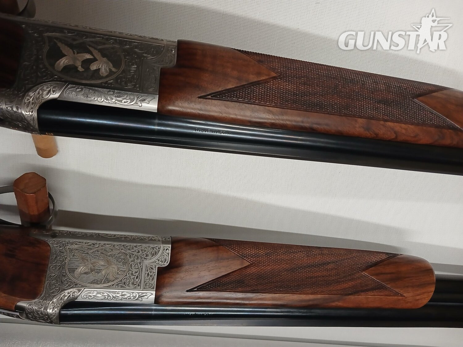 {CATEGORY} - Browning B525 imperial silver (pair) Over and Under 12 Bore/gauge in 