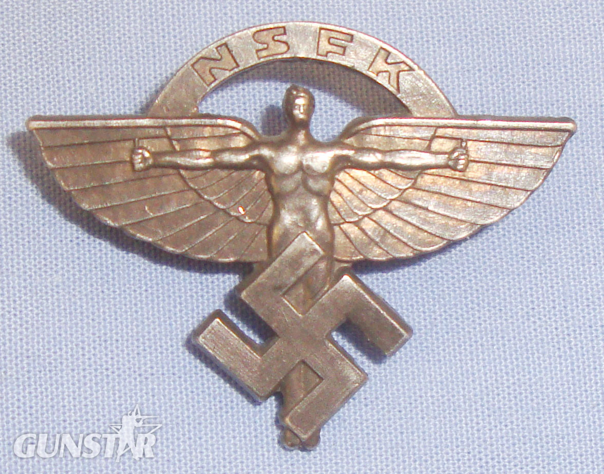 Genuine* Nazi ‘N.S.F.K.’ (Nationalsozialistisches Fliegerkorps) Pin Badge. N 124. Genuine* Nazi ‘N.S.F.K.’ (Nationalsozialistisches Fliegerkorps) Pin Badge. N 124. Antique & Militaria in 