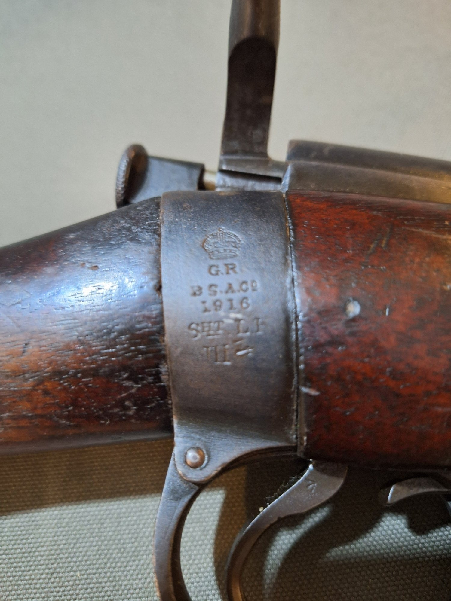 BSA Lee Enfield Bolt Action .303 Rifle - {CATEGORY} in 