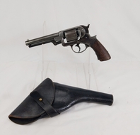 American Civil War era Starr Model M1858 Army Revolver and Holster None Revolver