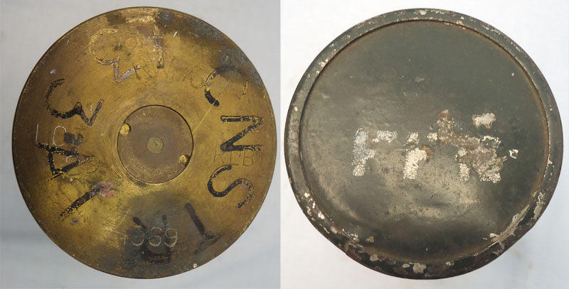 INERT DEACTIVATED. Rare, MINT, British, 1969 Dated, 76mm ARMDC (76.2x230R) L21A1, Canister Round For The Scorpion light Tank and Saladin Armoured Car. - O 2011 INERT DEACTIVATED. Rare, MINT, British, 1969 Dated, 76mm ARMDC (76.2x230R) L21A1, Canister Round For The Scorpion light Tank and Saladin Armoured Car. - O 2011  Other Ammunition