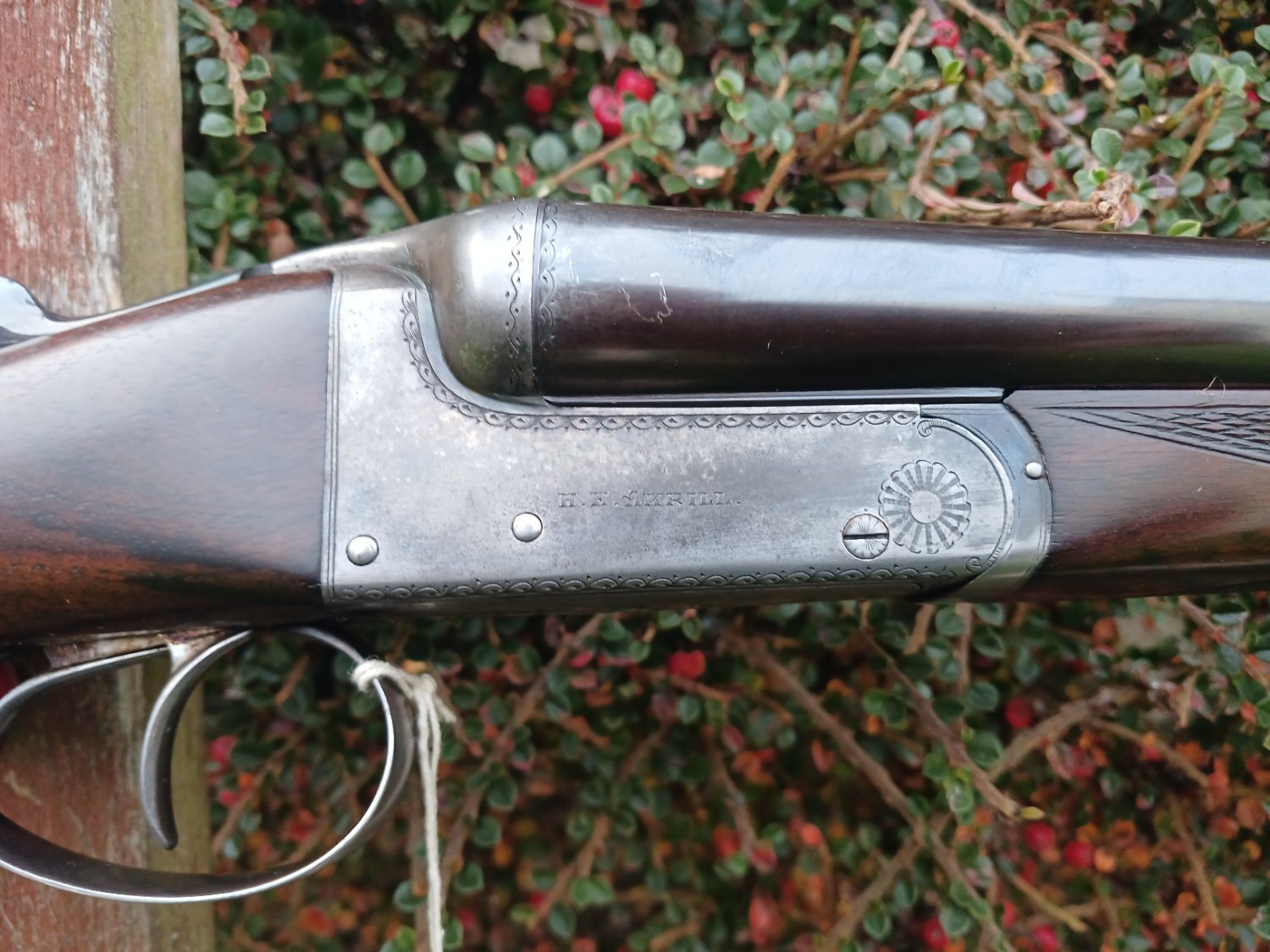 H. E. Akrill boxlock ejector Side By Side 16 Bore/gauge