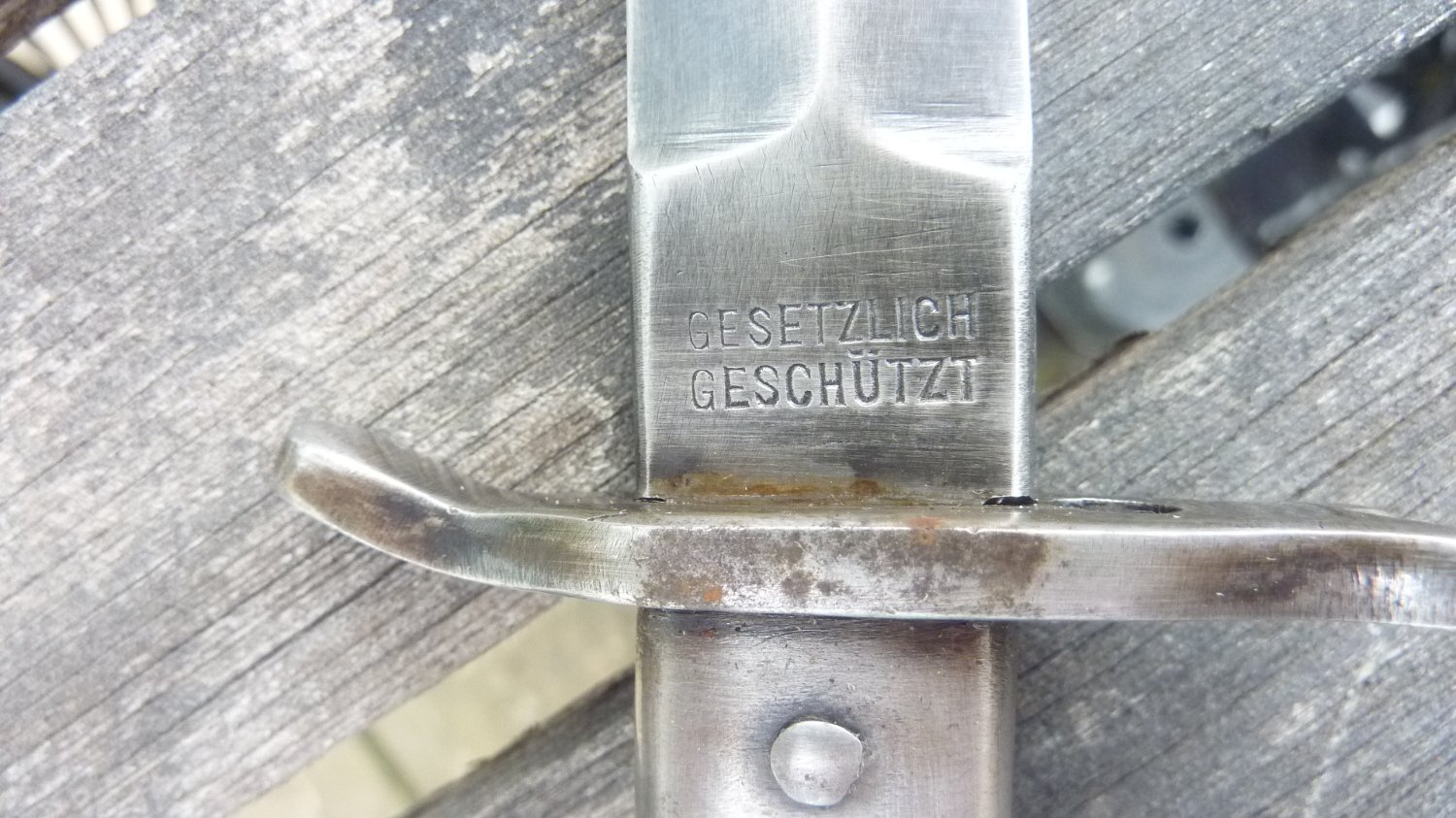 World War 1 German Demac Bayonet - {CATEGORY}